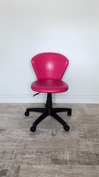 Кресло "ЭММА" к/з фуксия - фото 5993