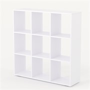 Стеллаж " Кубик Рубик - 1" Белый бриллиант