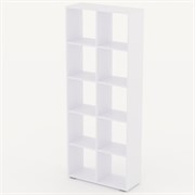 Стеллаж " Кубик Рубик - 3" Белый бриллиант